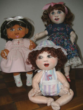 Cloth dolls